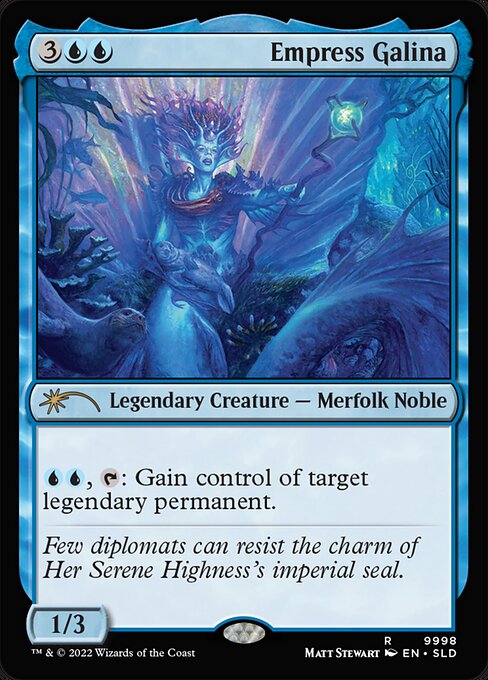 Empress Galina - Secret Lair Drop Series #9998 (Lightly Played Foil)