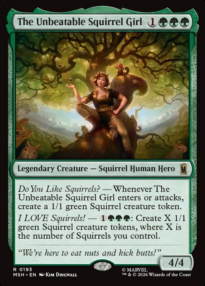 The Unbeatable Squirrel Girl - Marvel Super Heroes #193 (Lightly Played)