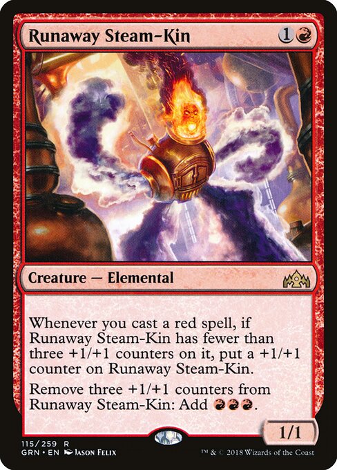Runaway Steam-Kin - Guilds of Ravnica #115 (Near Mint)