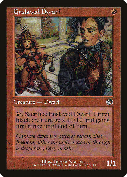 Enslaved Dwarf - Torment #96 (Near Mint)