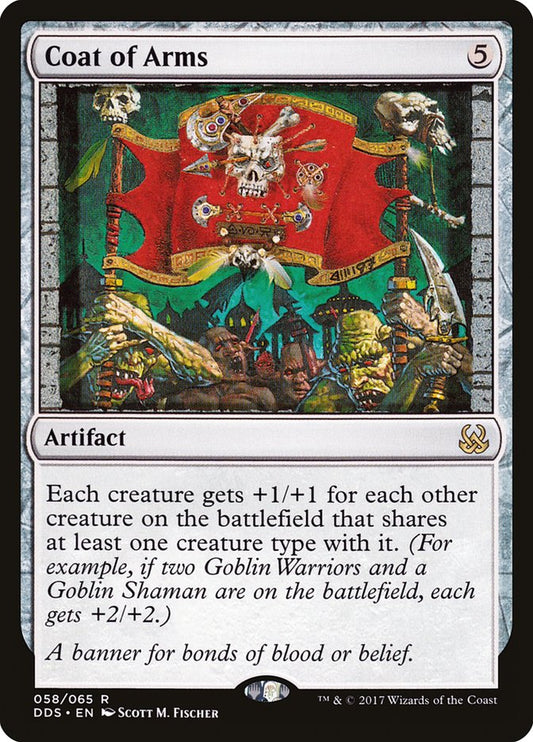 Coat of Arms - Duel Decks: Mind vs. Might #58 (Lightly Played)