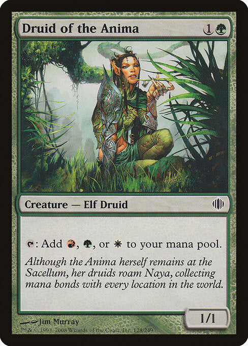 Druid of the Anima - Shards of Alara #128 (Near Mint)