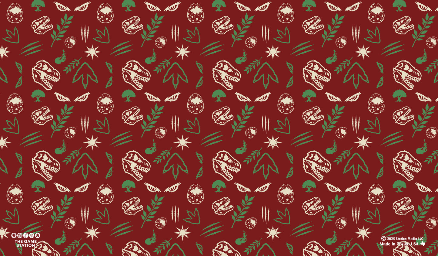 Dinosaur Pattern Playmat