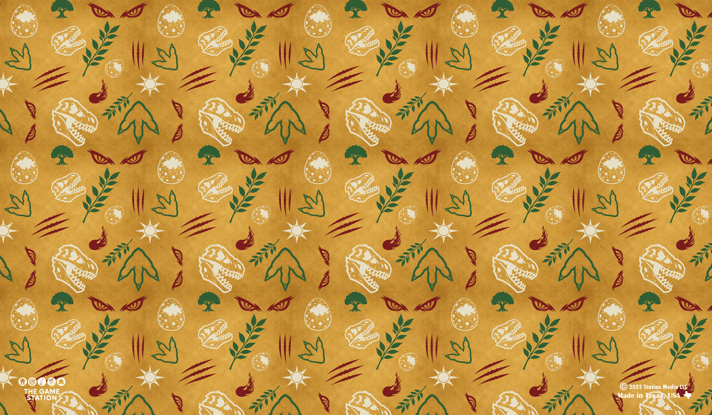Dinosaur Pattern Playmat
