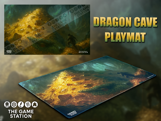 Dragon Cave TCG Playmat 24x14