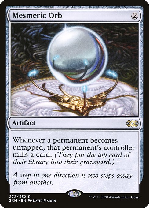 Mesmeric Orb - Double Masters #272 (Lightly Played)