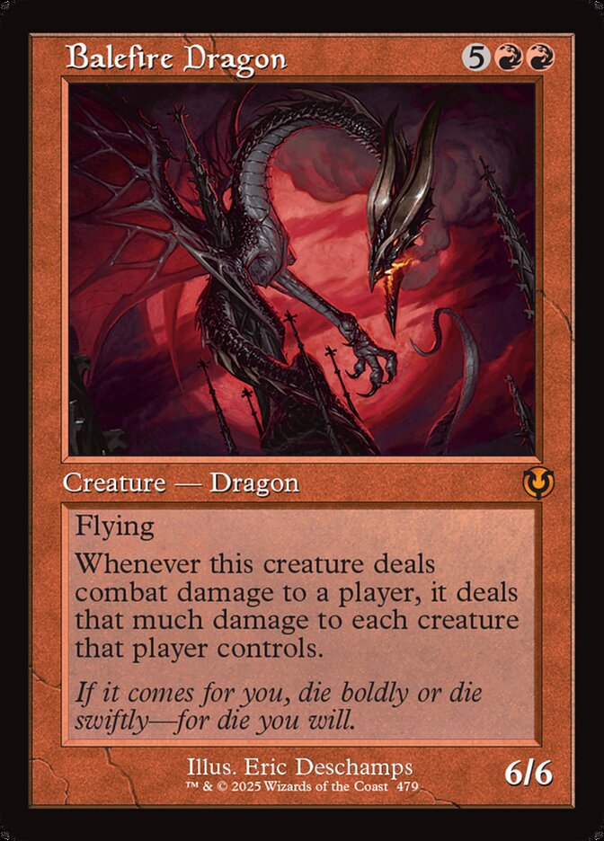 Balefire Dragon - Innistrad Remastered #479 (Lightly Played)