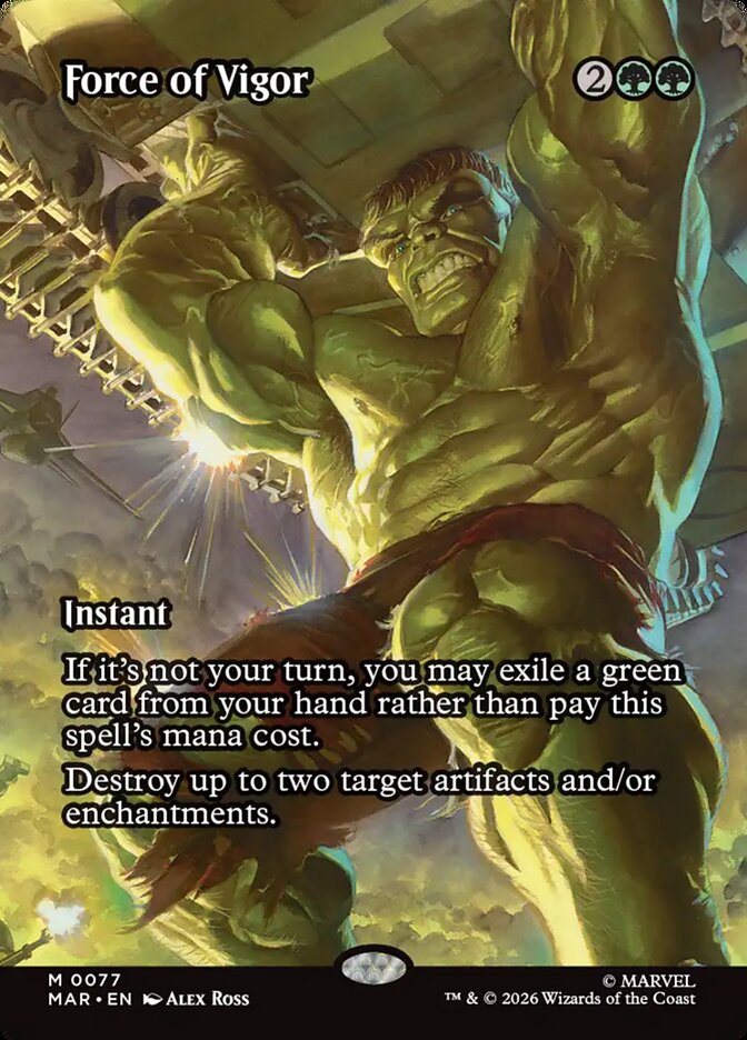 Force of Vigor - Marvel Universe #77 (Lightly Played)