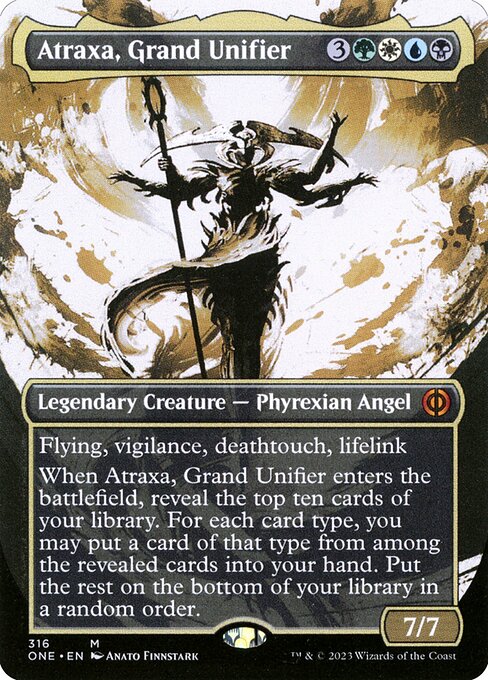 Atraxa, Grand Unifier - Phyrexia: All Will Be One #316 (Near Mint Foil)