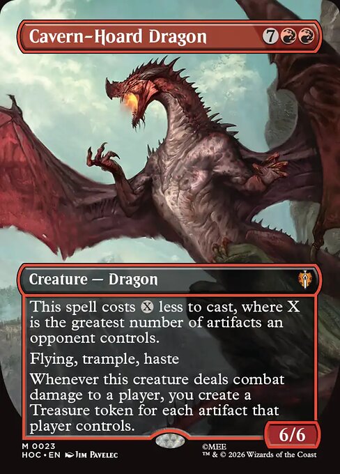 Cavern-Hoard Dragon - The Hobbit Eternal #23 (Near Mint Foil)