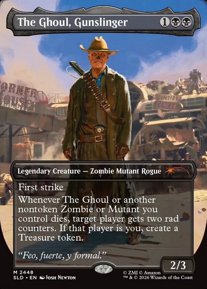 The Ghoul, Gunslinger - Secret Lair Drop #2448 (Lightly Played)