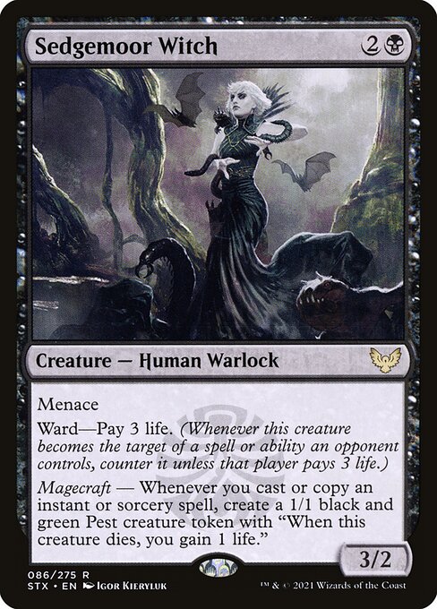 Sedgemoor Witch - Strixhaven: School of Mages #86 (Near Mint)