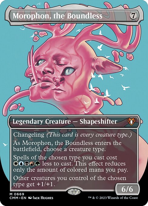 Morophon, the Boundless - Commander Masters #669 (Near Mint Foil)