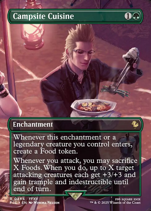 Campsite Cuisine - Final Fantasy Commander #464 (Near Mint Foil)