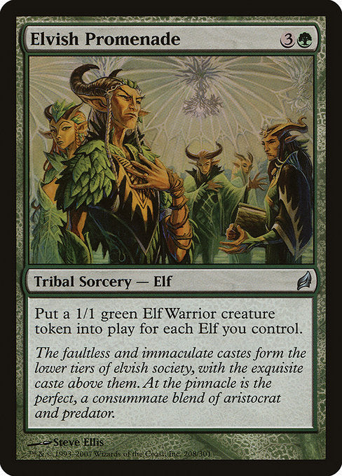 Elvish Promenade - Lorwyn #208 (Lightly Played)