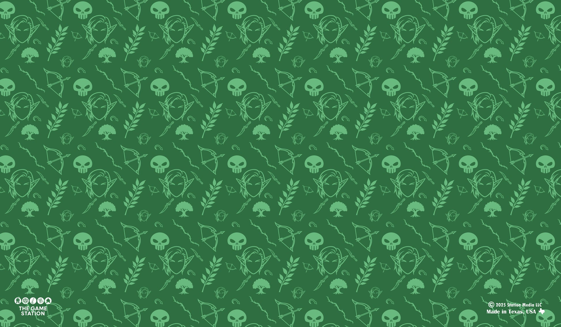 Elf Pattern TCG Playmat 24x14