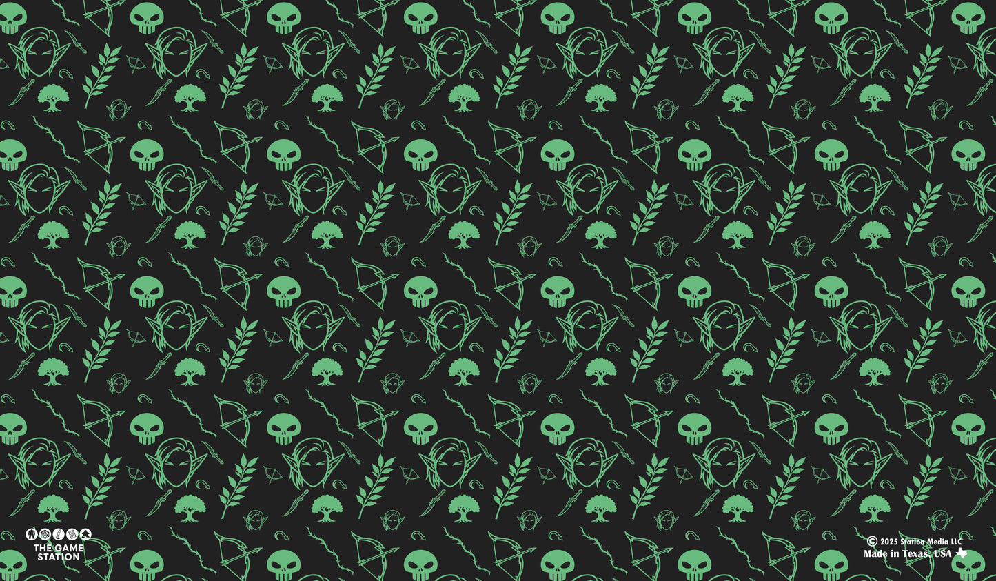 Elf Pattern TCG Playmat 24x14
