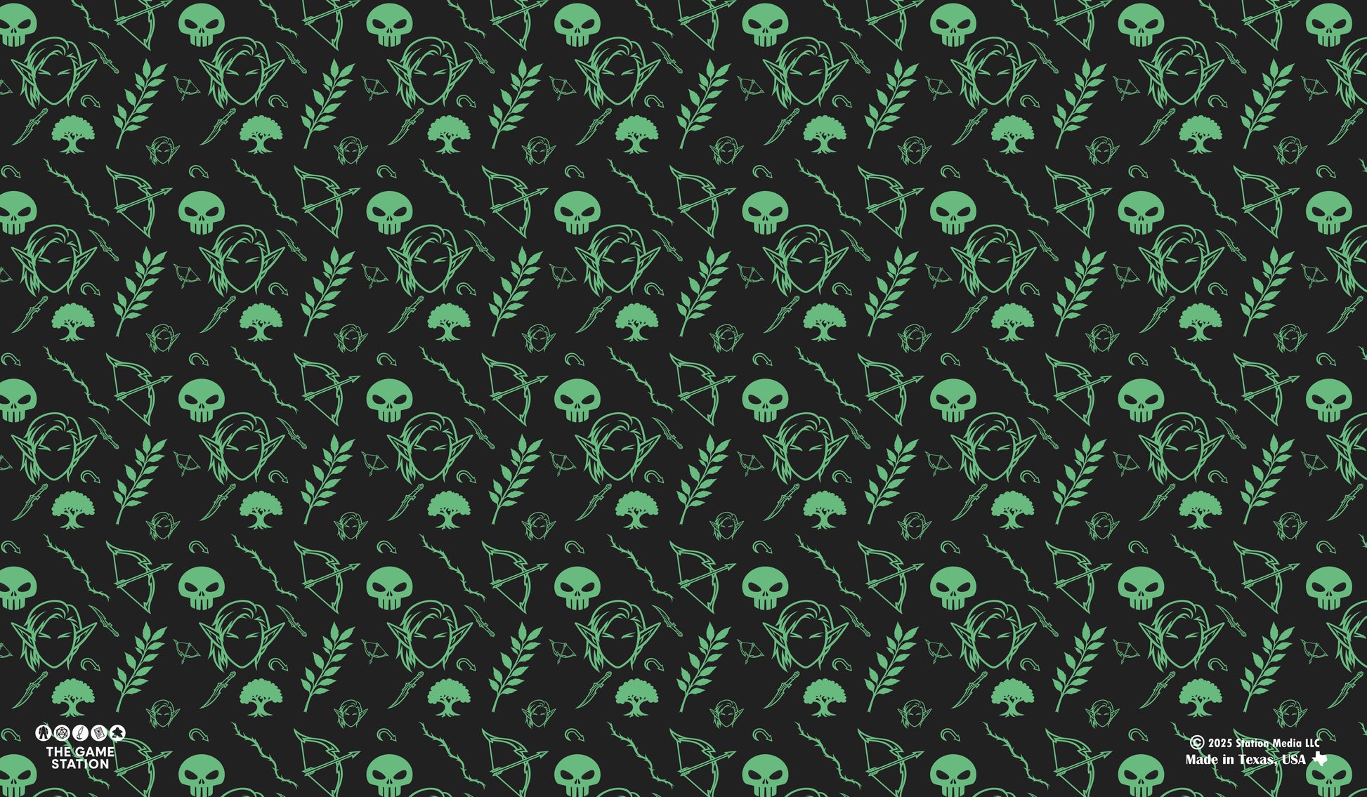 Elf Pattern TCG Playmat 24x14
