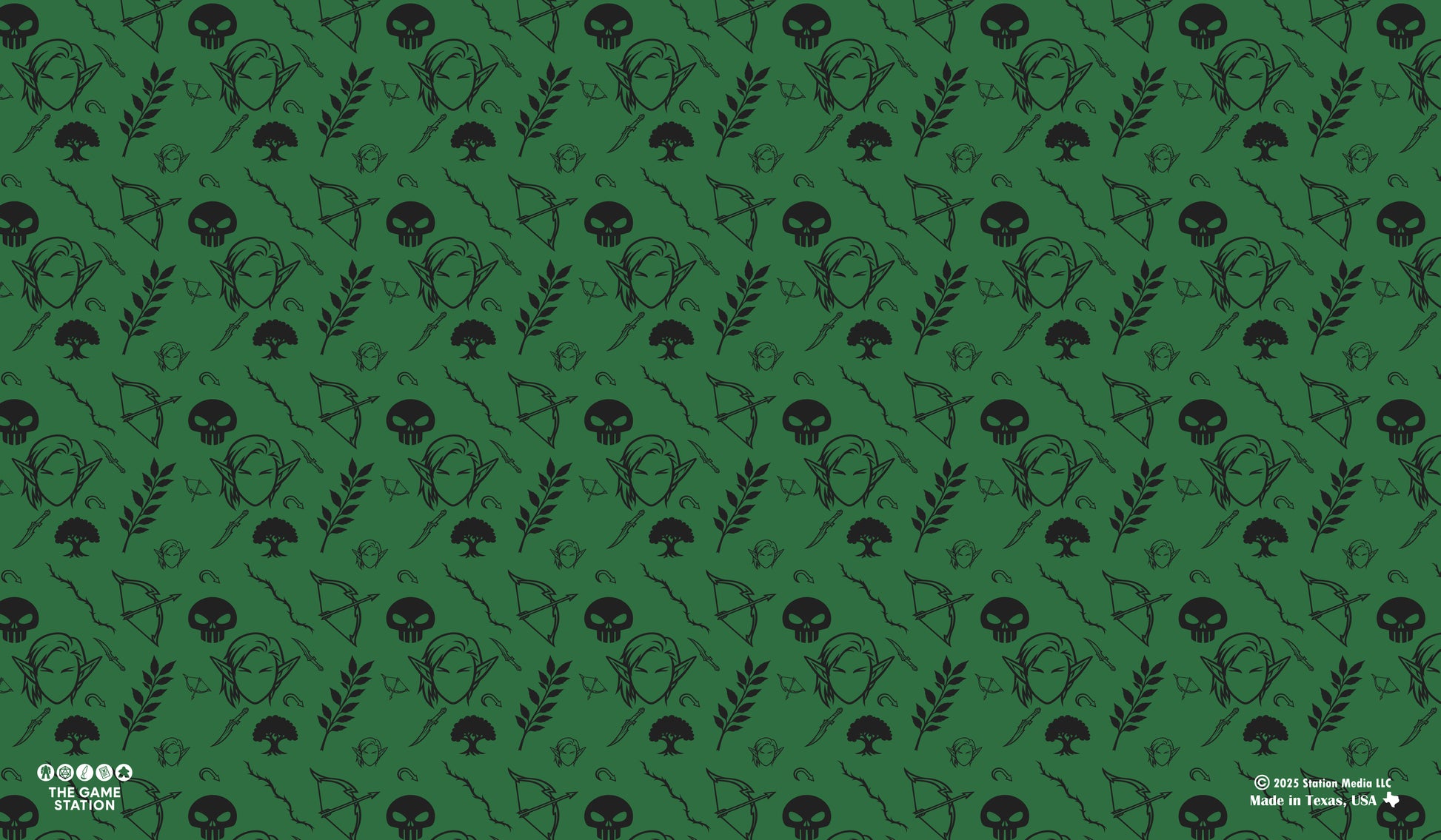 Elf Pattern TCG Playmat 24x14