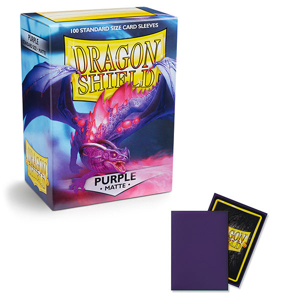 Dragon Shield 100Ct Box Matte Purple