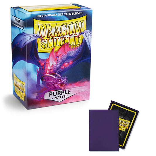 Dragon Shield 100Ct Box Matte Purple
