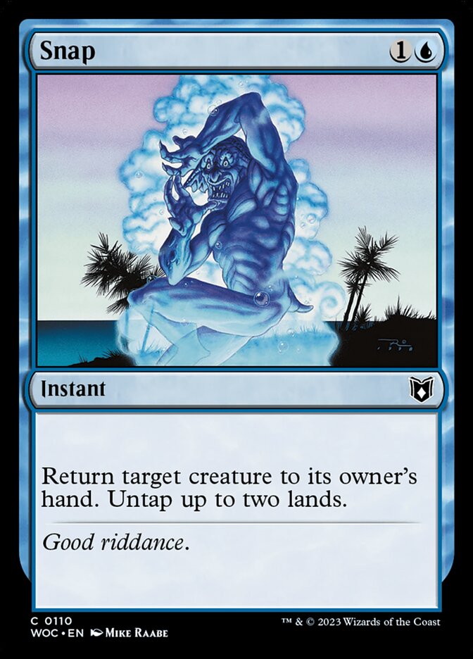Snap - Wilds of Eldraine Commander #110 (Lightly Played)