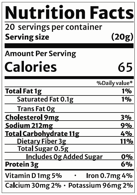 Spicy Garlic Dried Toppings Mix - 14 oz bag