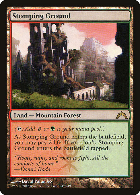 Stomping Ground - Gatecrash #247 (Near Mint)