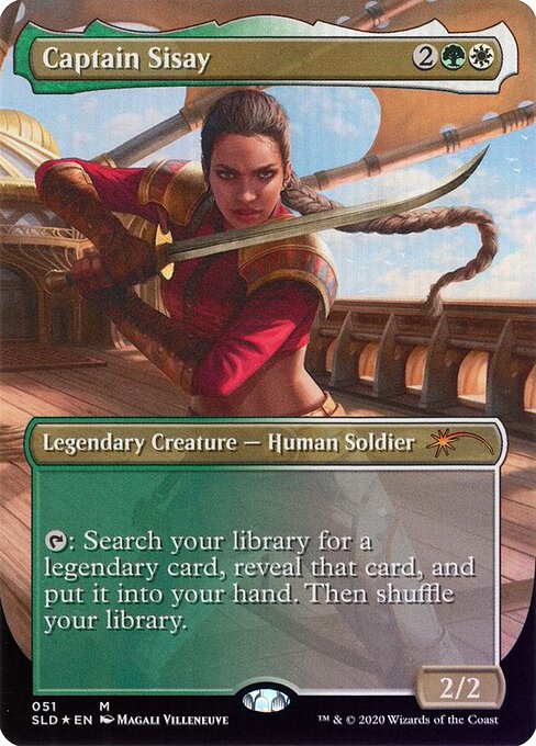 Captain Sisay - Secret Lair Drop #51 (Near Mint Foil)