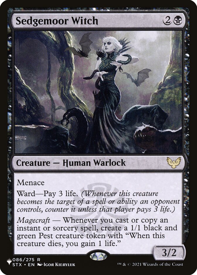 Sedgemoor Witch - The List #STX-86 (Lightly Played)