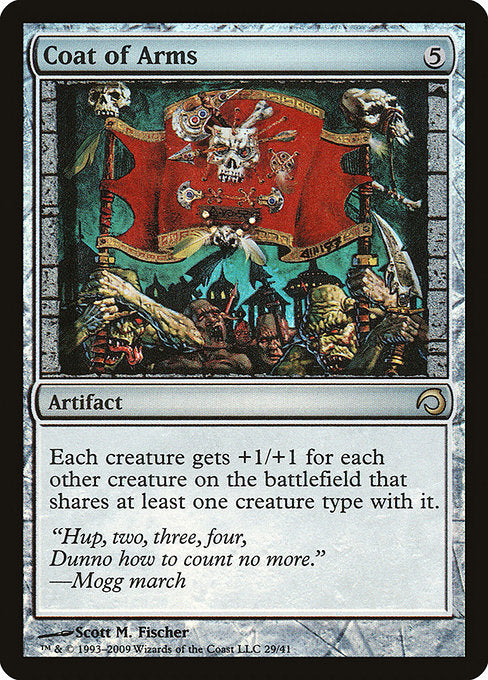 Coat of Arms - Premium Deck Series: Slivers #29 (Lightly Played Foil)