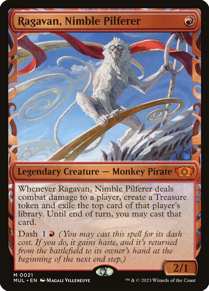 Ragavan, Nimble Pilferer - Multiverse Legends #21 (Lightly Played)