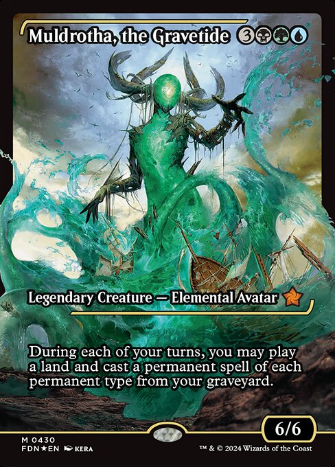 Muldrotha, the Gravetide - Foundations #430 (Near Mint Foil)