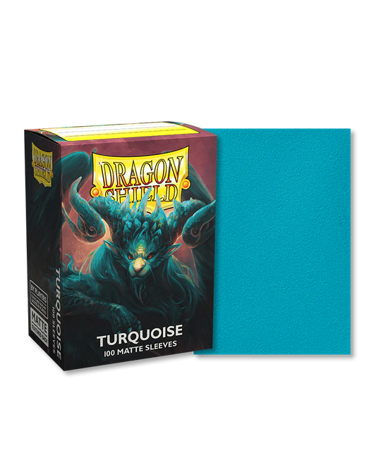 Dragon Shield 100Ct Box Matte Turquoise