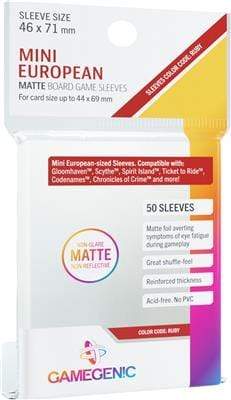 Gamegenic Matte Mini European Card Sleeves (46x71mm)