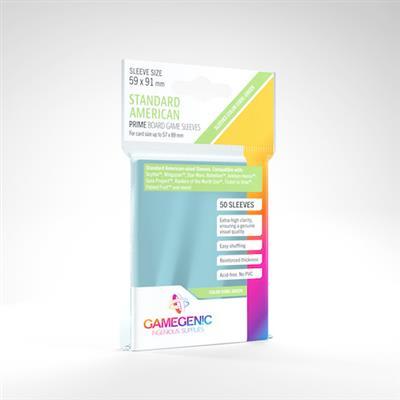 Gamegenic Prime Standard American Card Sleeves (59x91mm)