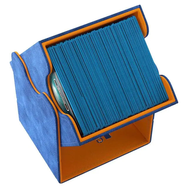 Gamegenic Squire 100+ XL Blue/Orange Exclusive Deck Box
