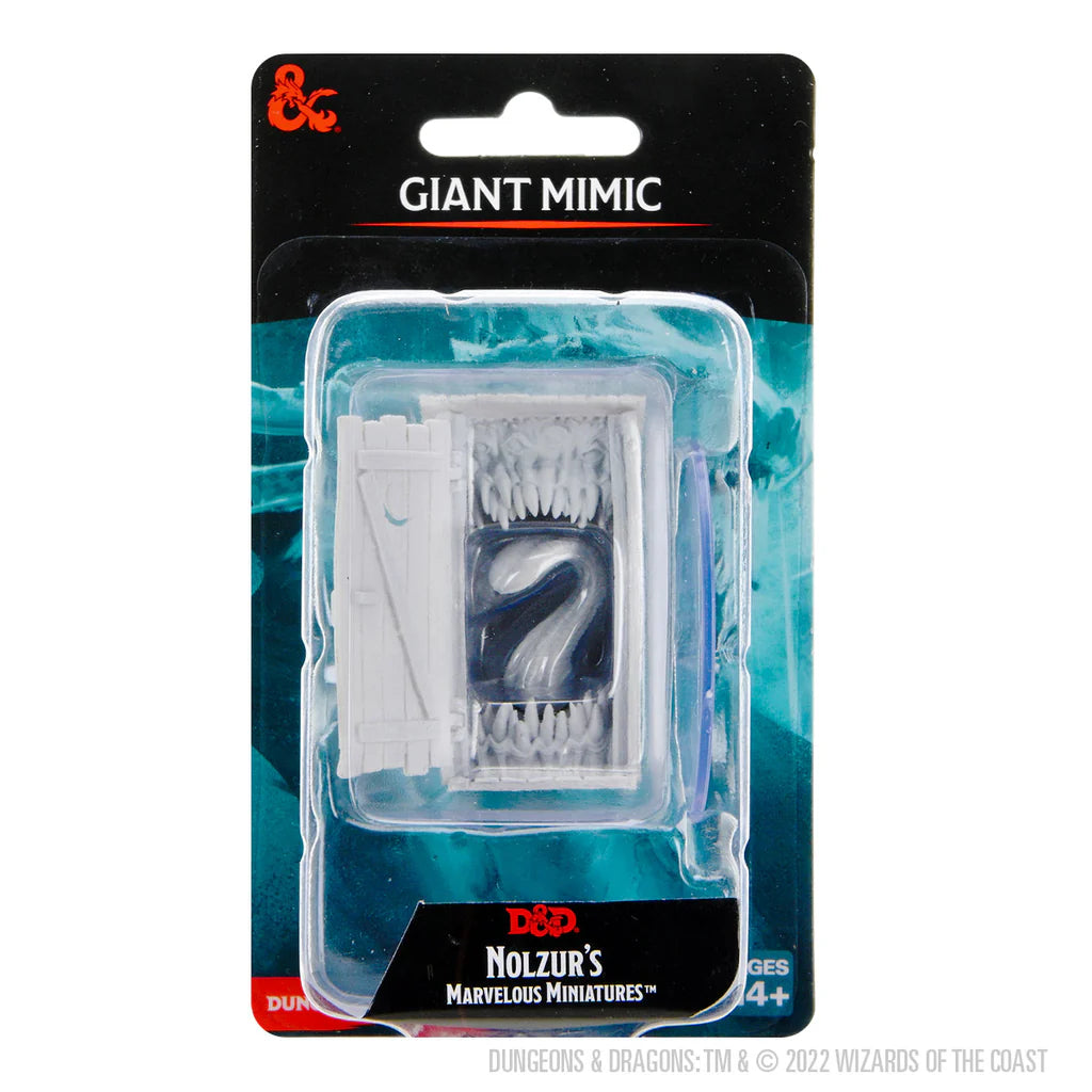 WizKids Dungeons & Dragons Nolzur's Marvelous Miniatures Unpainted Minis Wave 17 Giant Mimic