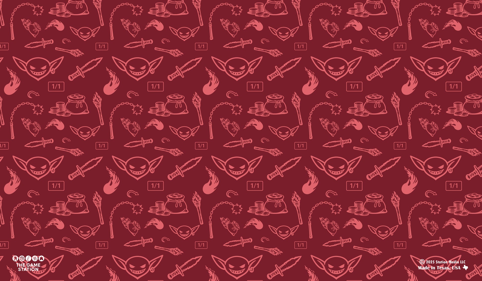 Goblin Pattern TCG Playmat 24x14