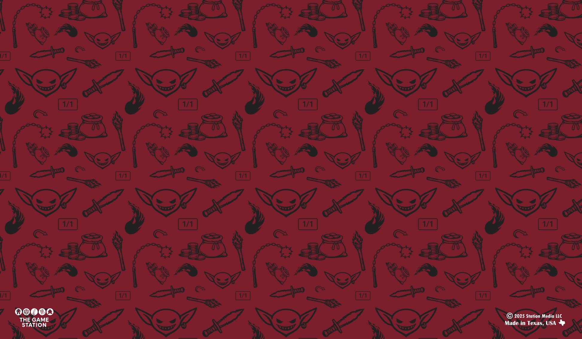 Goblin Pattern TCG Playmat 24x14