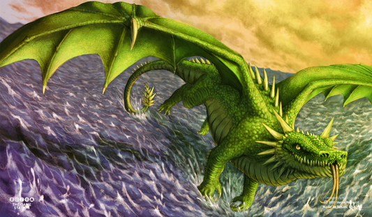 Green Dragon TCG Playmat 24x14