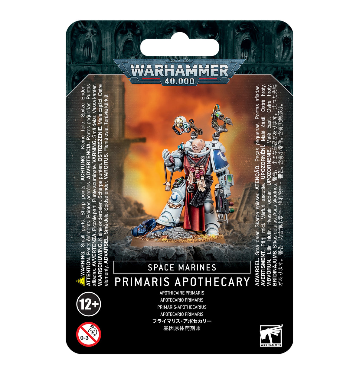 Warhammer 40,000- Space Marines- Prismaris apothecary