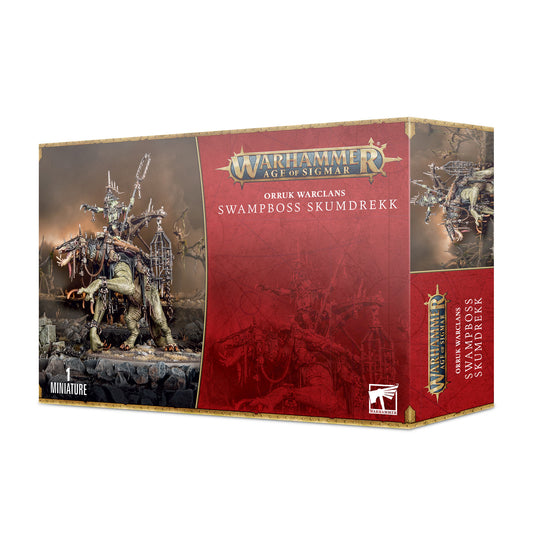 Age of Sigmar Orruk Warclans Swampboss Skumdrekk