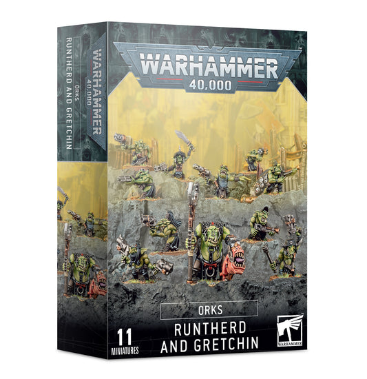 Games Workshop Orks: Runtherd and Gretchin