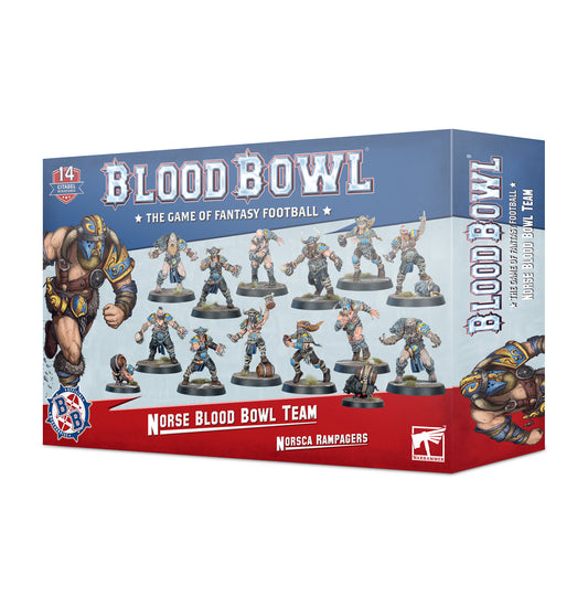 Warhammer Norse Blood Bowl Team Norsca Rampagers