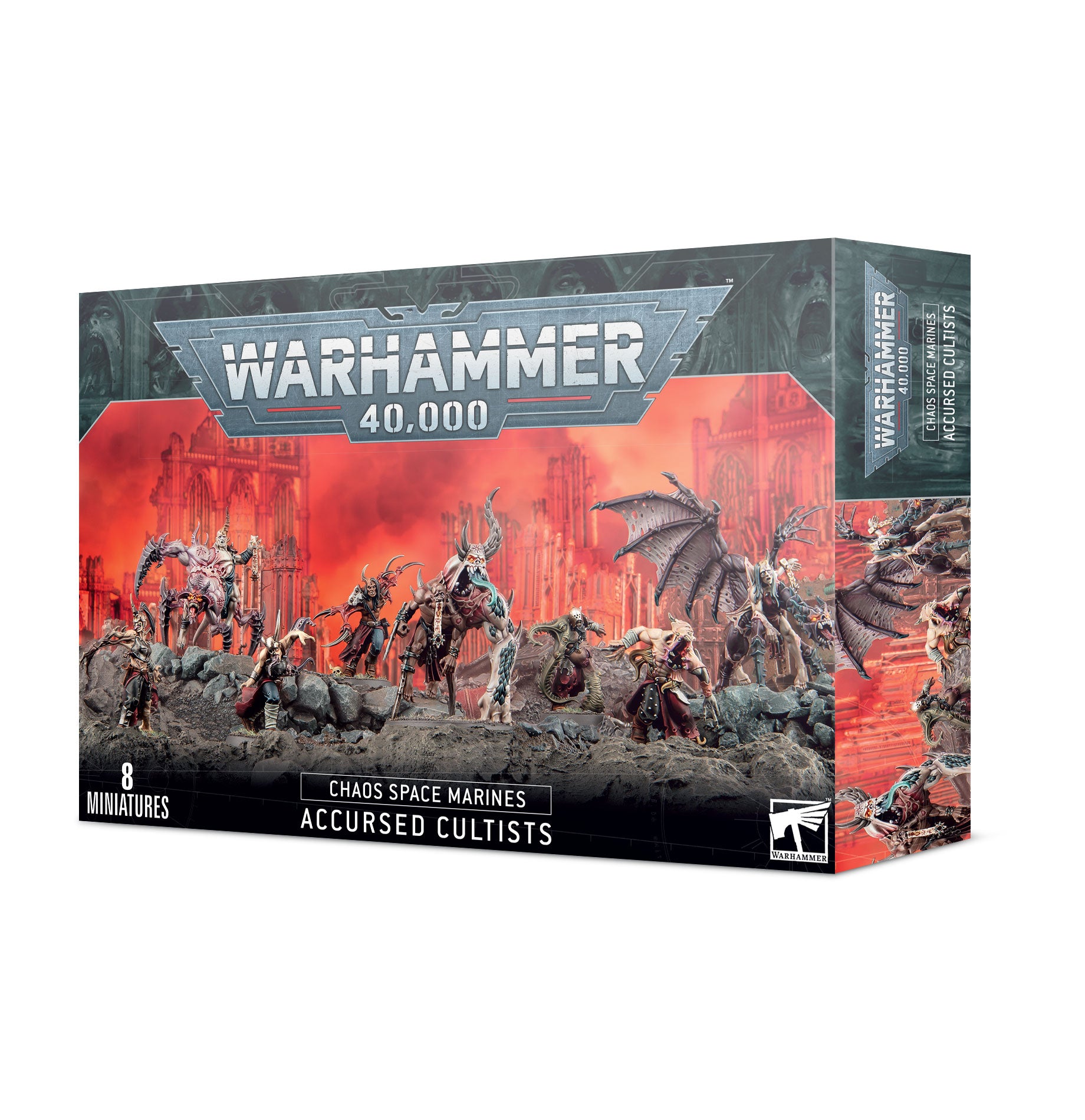 Warhammer 40,000 Chaos Space Marines Accursed Cultists