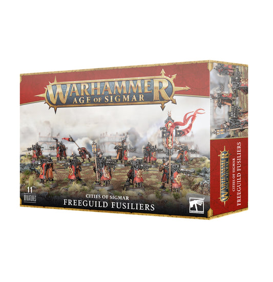 Games Workshop Cities of Sigmar Freeguild Fusiliers