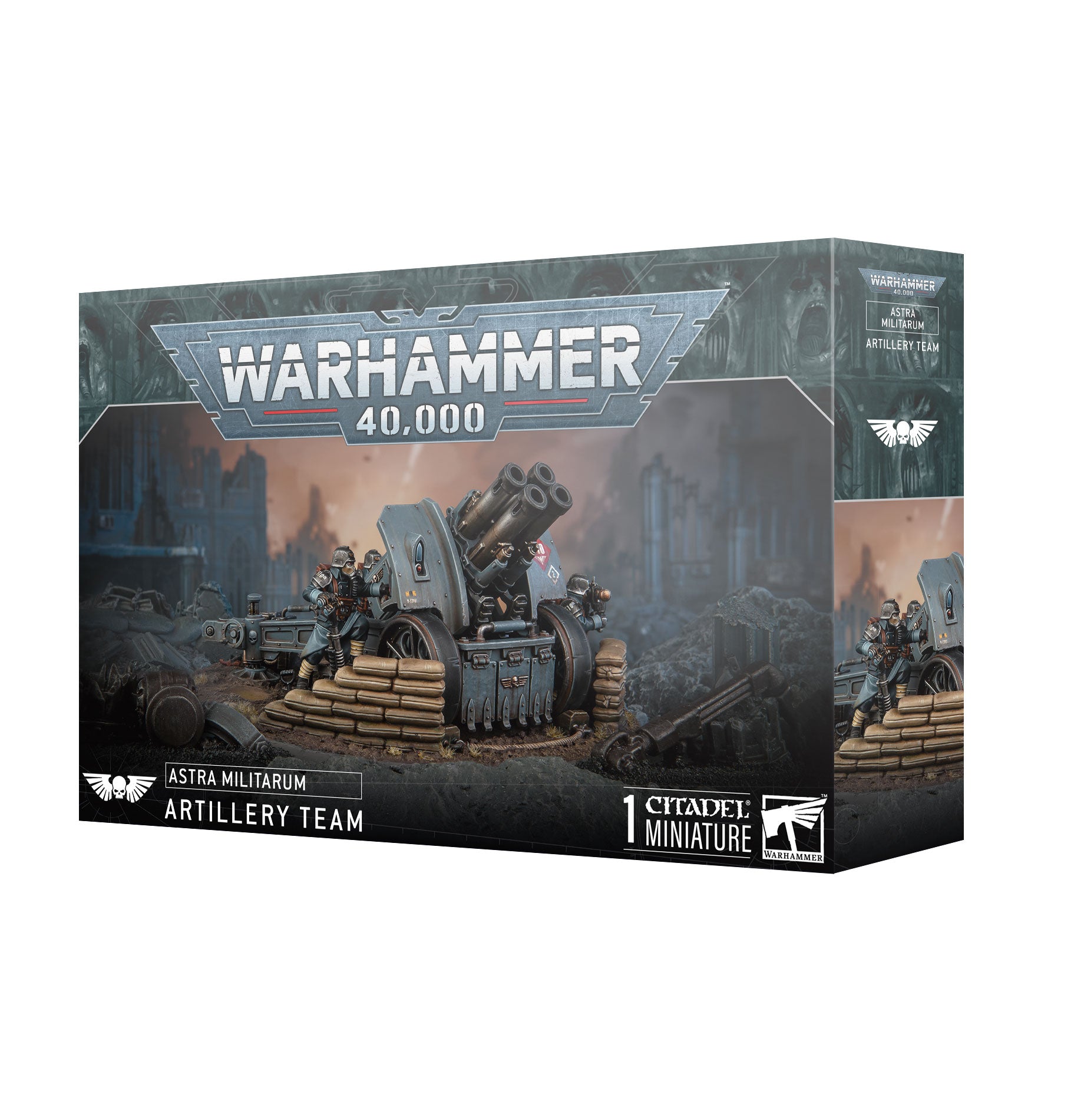 Games Workshop Astra Militarum Kreig Artillery Team