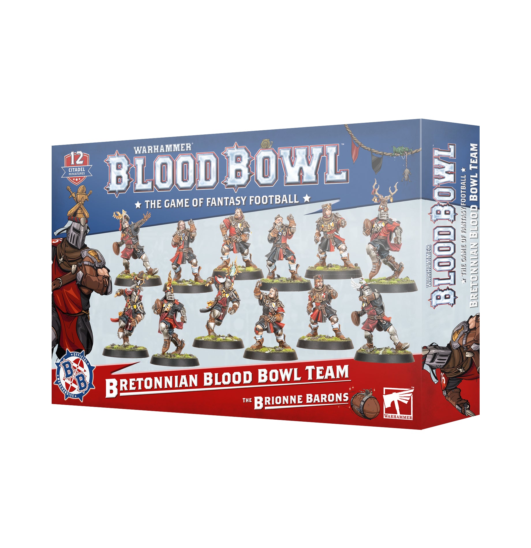 Warhammer Bretonnian Blood Bowl Team The Brionne Barons
