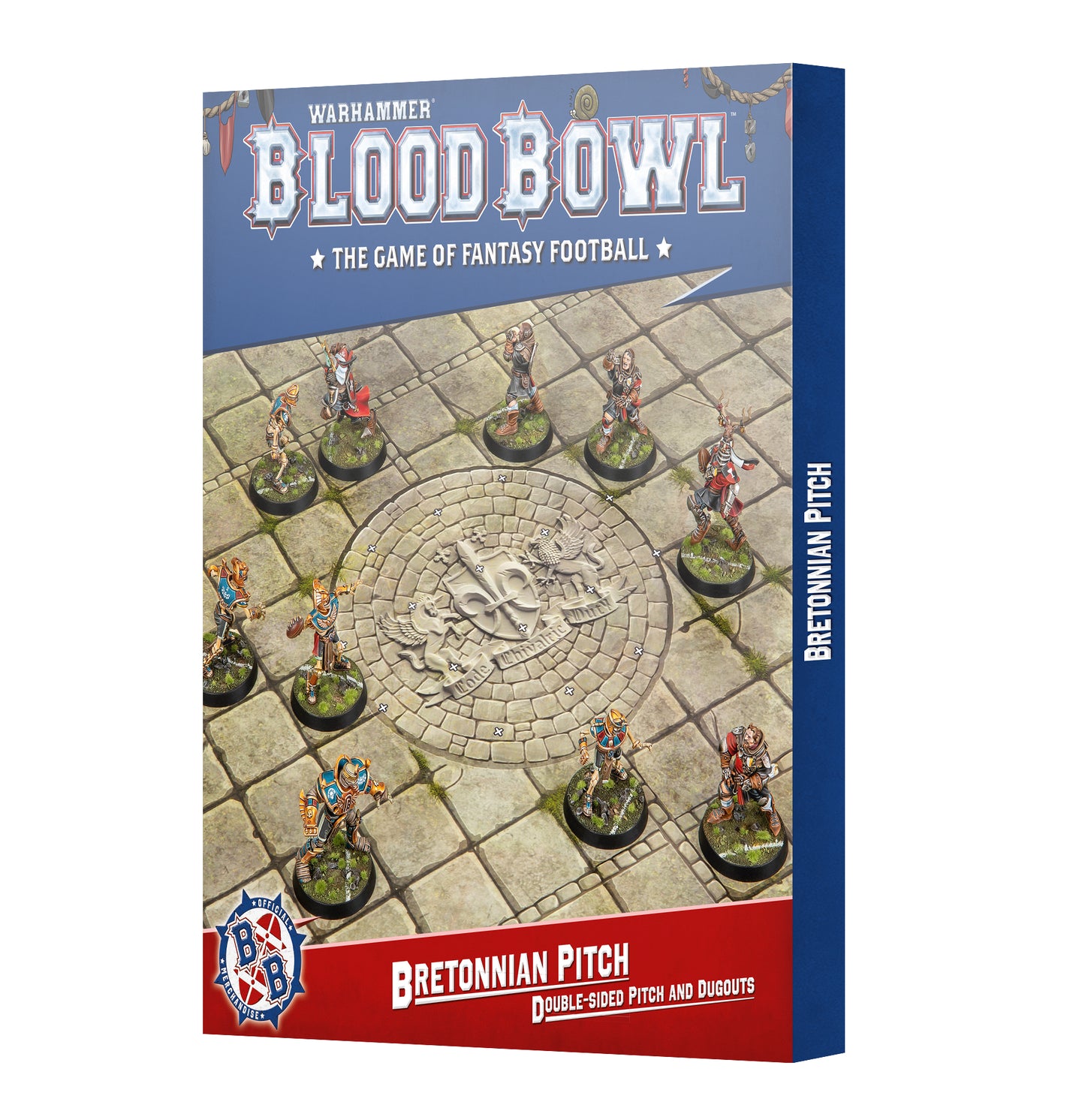 Blood Bowl  Double-Sided Pitch and Dugouts